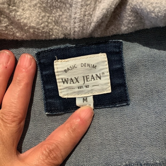 Gently Loved Wax Jeans Denim Jacket - Picture 2 of 6